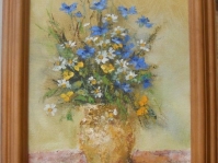 7. ''Kwiatki '' ,35x27 cm,autor Jola Kempa-Małecka
